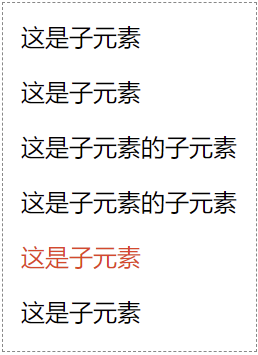 CSS 相邻兄弟选择器示例