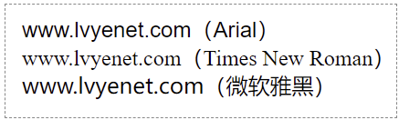 CSS定义字体类型