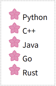 CSS 定义列表项图片