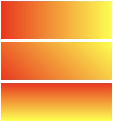 linear-gradient() 指定渐变方向