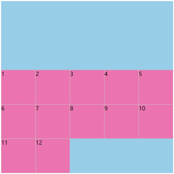 多行时使用align-content:flex-end;