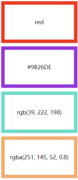 border-color 基本用法