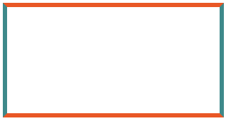 border-color使用2个值