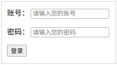 placeholder 属性用于 input 元素