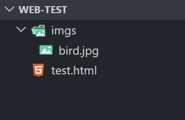 HTML图片的项目结构-1