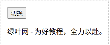 JavaScript classList.toggle() 示例