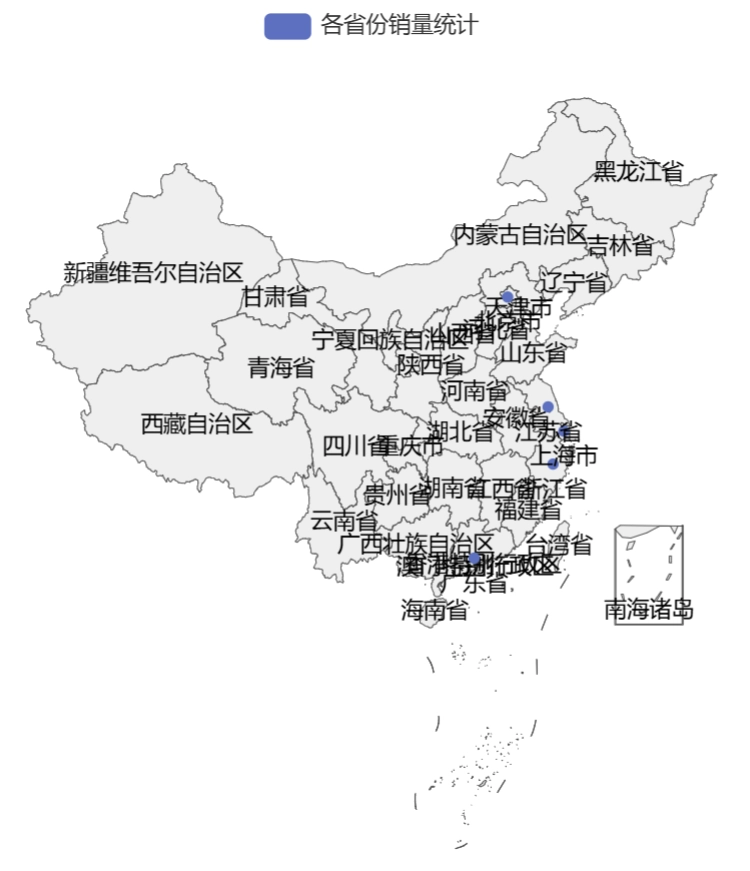 pyecharts绘制中国地图