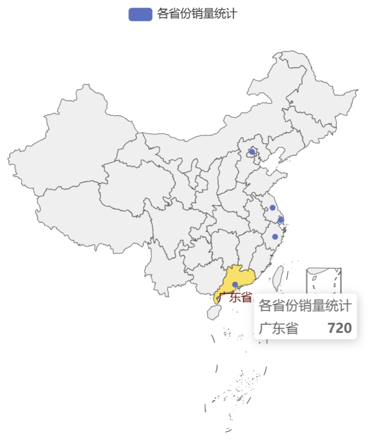 pyecharts地图显示数据