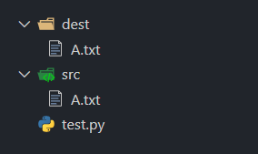 Python shutil 复制但不改名